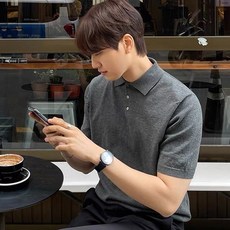 Gradle남성 헬스 오버핏 반팔티 여름 짐웨어 셔츠 카라 남자 머슬핏 반팔티