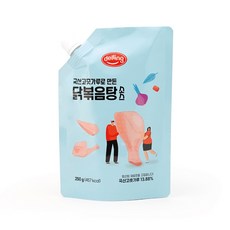 [델링] 국산 고춧가루로 만든 닭볶음탕 소스, 1개, 250g
