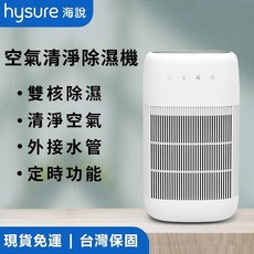 hysure 空氣清淨除濕機 雙核除濕 清淨空氣, Q10