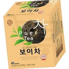 보이차 40t 송원 보이차 티백 탕비실 사무실 용 음료 다과 티백차 회사
