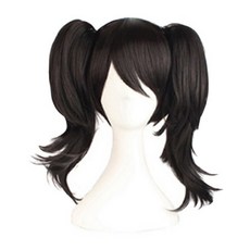 스윗리빙 베스티 할로윈 축제 가발, 트윈블랙