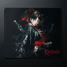 크릿게이밍 ZERO 브레이킹 특화 밸런스 마우스패드 XL 490 x 420 x 4mm, 1개, KATANA