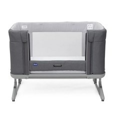 Chicco Next 2 Me Forever多功能成長安撫嬰兒床邊床(0-4歲適用)多色可選/可加購床墊【六甲媽咪】, 板岩灰
