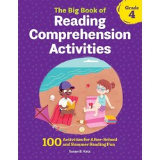 The Big Book of Reading Comprehension Activities Grade 3 100 Activities for AfterSchool and Summer R, 상세페이지 참조