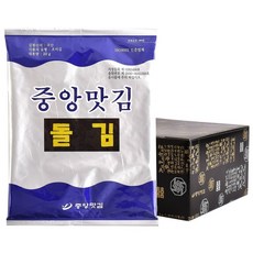 중앙맛김 보령 대천김 돌김, 20g, 8개