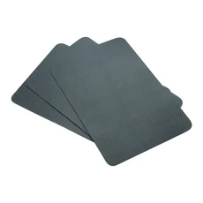 리파이록 3pcs PVC 수리 패치와 프로페셔널 풍선 보트 카약 키트 고무 카누 블랙 자동차 교체 부품, 01 Black