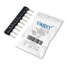10PCS 510옴 A511J 두께 필름 네트워크 저항기 SIP-9 배열 18W 9핀 2.54mm 피치 5% 버스형