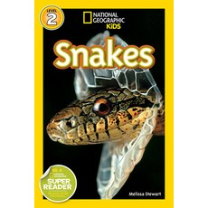(영문도서) National Geographic Readers: Snakes! Library Binding, National Geographic Kids, English, 9781426304293