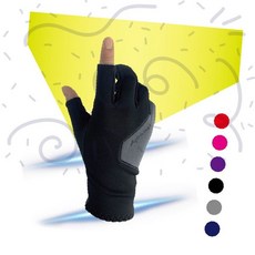 손가락장갑 기모 이너장갑 오토바이 퀵서비스 낚시 등산 겨울 방한 터치 스마트폰 야외활동, 기모경제장갑-L블랙