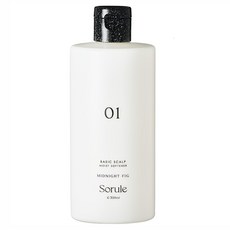 Sorule 水潤柔順洗髮精 午夜無花果 01 基礎頭皮款, 1個, 350ml