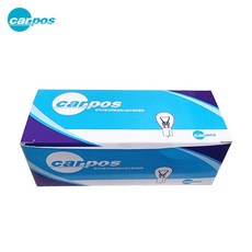 카포스 싱글전구 12V 21W 투명 10개 세트 브레이크전구등 후미등 후진등, 1세트, S25