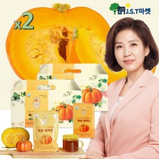 김소형원방 늙은 호박즙 임산부 쌍수 호박즙 효능 맷돌호박 산모 출산 후 붓기 식약처 HACCP, 2.4L, 2개