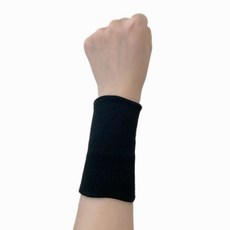 保暖秋冬 運動護腕男女通用籃球排球手腕套, 1個, 純黑 【1雙】