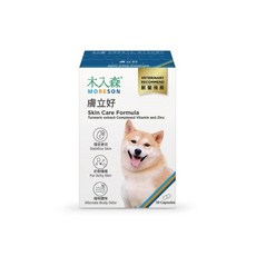 MORESON 木入森 膚立好 犬用皮膚保健配方 獸醫推薦 膠囊，呵護愛犬皮膚健康, 1個, Skin, 30份