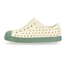 Native Shoes JEFFERSON KIDS 牛奶骨X恬靜綠