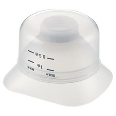 AKEBONO 曙產業 量米杯漏斗組, 1組, 白色