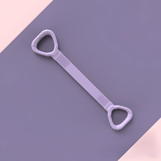 HwaDon 어깨 스트레칭 요가 라텍스 운동 밴드, 퍼플, 1개