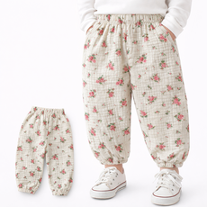 베이비팬츠 핑키소세지팬츠 코튼 패턴 데일리웨어