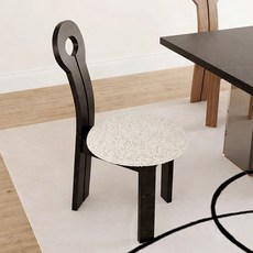 스노우 원형 스툴 의자커버 좌판 덮개 화장대 리폼 천갈이, 그린그레이, 1개