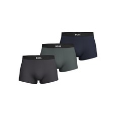 보스 로고 웨이스트밴드 복서 브리프 3팩 세트