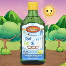 칼슨 액상 어린이 키즈 유아 아이 오메가 3 DHA EPA 비타민 E D A 250ml