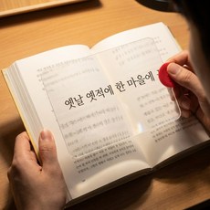 LICOV 휴대용 돋보기 확대경 노안용 독서용 선물용 고화질 4배율, 1개, PM120-80