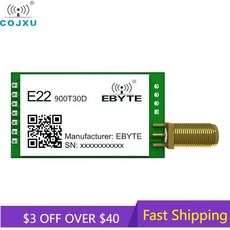 LoRa RF 모듈 E22-900T30D 850.125-930.125MHz 30dBm 10km 범위 5V UART GPIO ISM 밴드 868Mhz, 01 CHINA