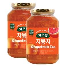 녹차원 자몽차, 1kg, 1개입, 2개