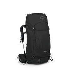 【Osprey】女 Kyte 38 輕量中型登山背包 (2023改款), XS/S,黑色, 黑色