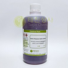 요오드용액(아이오딘용액/450ml)/과학실험, 1개