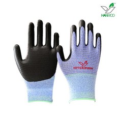 한우 히트그립200 NBR 코팅 장갑, 10개