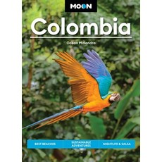 (영문도서)Moon Colombia: Best Beaches Sustainable Adventures Nightlife & Salsa Dancing Paperback, Moon Travel, English, 9798886471502 Moon Travel, English, 9798886471502