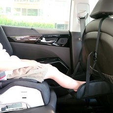 국내생산 프리미엄 유아 발받침대 카시트발판 발받침, 선택2)레쟈블랙