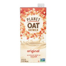 망설이면 금방품절되요 Planet Oat 오트밀크 (락토오스 및 유제품 무첨가 비GMO 오리지널 32 fl oz (6팩)) 서두르세요, 오리지널 바리스타 블렌드, 946ml