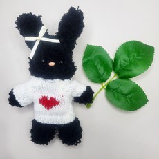 [24종] 모루인형 만들기 DIY 키트, 1개, 04번-1 흰색 스웨터세트