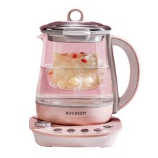 BUYDEEM 北鼎 1.5L多功能烹煮美顏壺 快煮壺 粉漾飛梭款 K2691