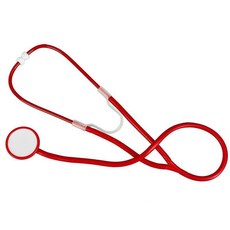 聽診器 護士制服套裝配件, 1個, 需自行DIY組裝,聽診器玩具