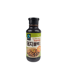 청정원 기사식당 돼지불백양념, 500g, 1개