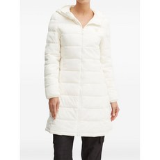 게스 후드 퀼팅 재킷