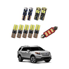 포드 익스플로러 (2011-2020년형) LED실내등 풀세트 (6종), 1세트