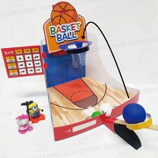 통계분석 점수계산놀이 농구게임기 만들기 과학교구 중학생 중학교 과학키트 실험키트