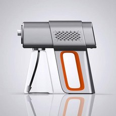 GD-08酒精消毒槍 金屬噴頭 專業等級醫院消毒噴槍 除螨酒精霧化槍, 白色