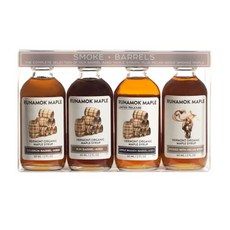 루나목 유기농 메이플 시럽 샘플러 | 스모크 + 배럴 버몬트 Runamok Organic Maple Syrup Sampler | Smoke + Barrels Vermont Mapl, 1개, 60ml