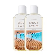 인조이스윔 수영장 염소 냄새 제거 수영 우디 미라지 샴푸, 2개, 200ml