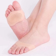 논슬립 통기성 밀착 앞꿈치 발바닥 보호 패드1쌍, 화이트(11552)