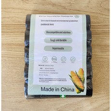 음식물 쓰레기봉투 생분해 봉투 비닐봉투, 1개, 블랙-5롤(100p) 생분해비닐봉투
