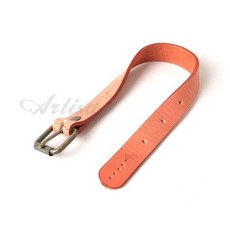 빈티지 미니 가죽핸들 가죽끈 가방끈 토트백, 1개, 빈티지오렌지