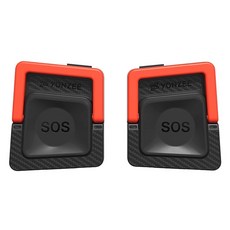 YZ 테슬라 문짝 비성 응급 탈출 사고방지 스트랩 포르 손잡이 스위치 차문 도어, 모델 3 하이랜드, 2개