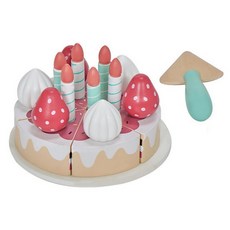 아이꿈터 264511/피에스타/원목소꿉놀이/케이크세트, 혼합색상, 1개