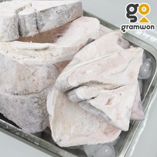 메로 머리 슬라이스 1kg 원양산 스테이크 구이, 메로 머리 1kg 원양산, 1개